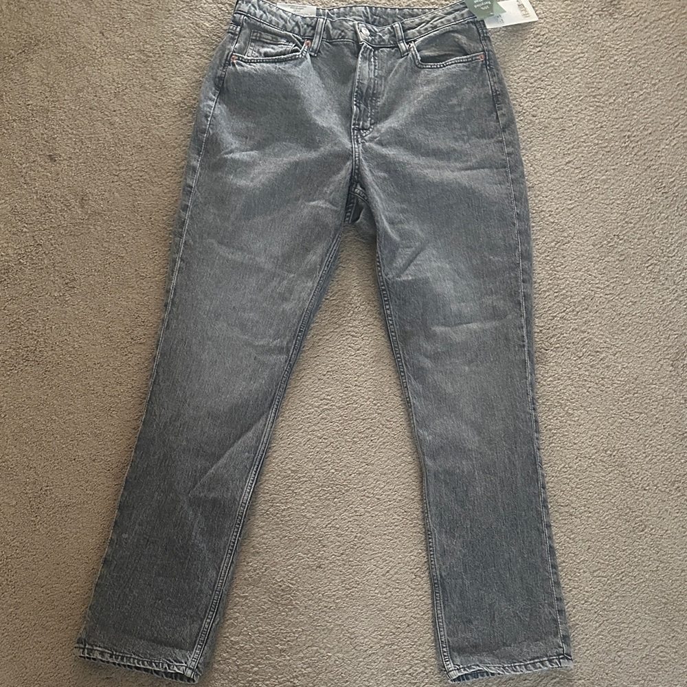 H&M Women's  Classic Gray Straight Jeans